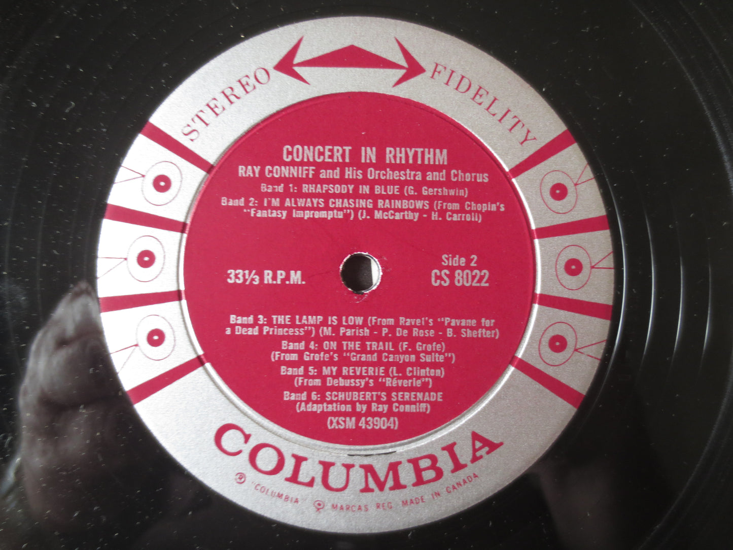 RAY CONNIFF, CONCERT In Rhythm, Ray Conniff Records, Ray Conniff Albums, Ray Conniff Singers, Vinyl Record, 1958 Records