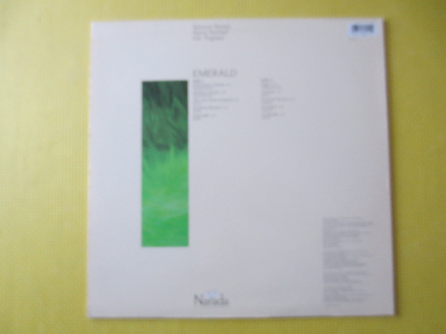 SPENCER BREWER, EMERALD, Nancy Rumbel, Eric Tingstad, New Age Records, New Age Albums, Meditation Albums, Lps, 1986 Records