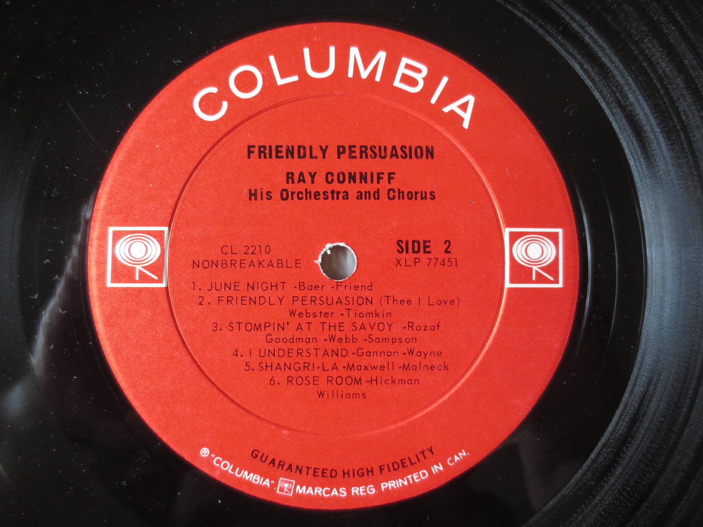 RAY CONNIFF, FRIENDLY Persuasion, Ray Conniff Records, Ray Conniff Albums, Ray Conniff Singers, Vinyl Record, 1964 Records