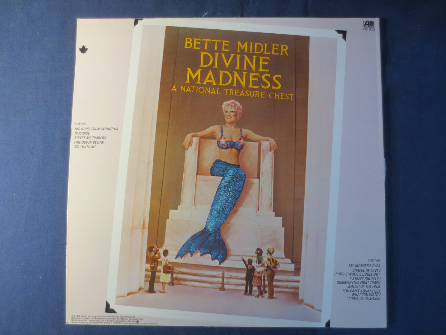 BETTE MIDLER, DIVINE Madness, Bette Midler Record, Bette Midler Album, Bette Midler Lp, Vinyl Record, Vinyl, 1980 Records