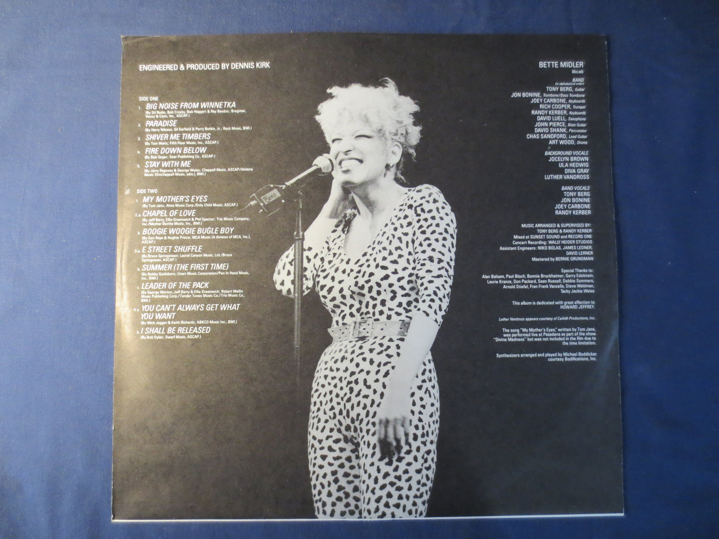 BETTE MIDLER, DIVINE Madness, Bette Midler Record, Bette Midler Album, Bette Midler Lp, Vinyl Record, Vinyl, 1980 Records