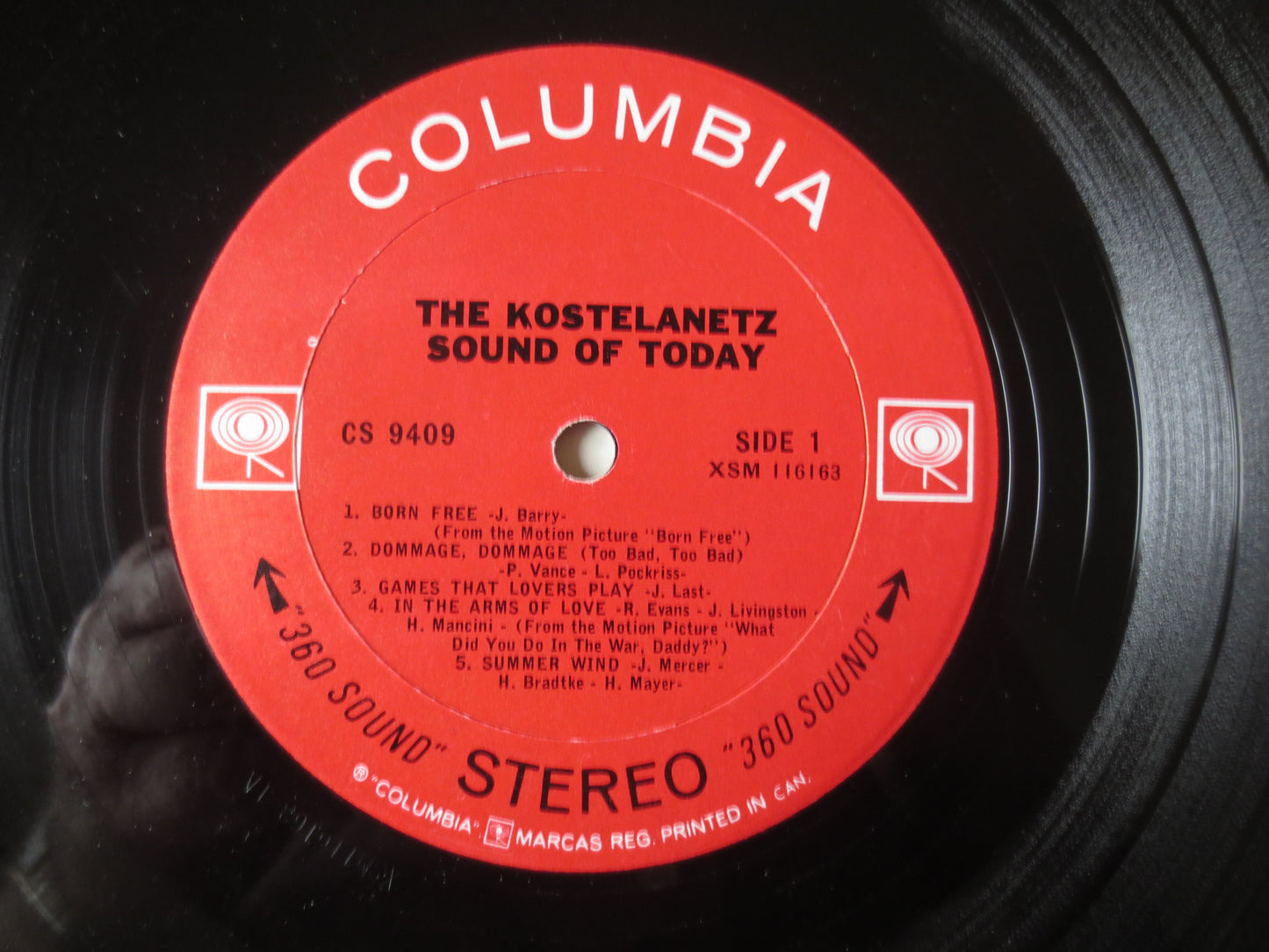 ANDRE KOSTELANETZ Lp, SOUND of Today, Classical Record, Classical Album, Classical Vinyl, Classical Lp, Vinyl, 1967 Records