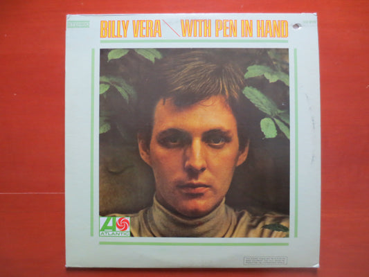 BILLY VERA, With Pen in HAND Lp, Billy Vera Records, Vintage Vinyl, Billy Vera Vinyl, Vinyl Album, Records, 1968 Records