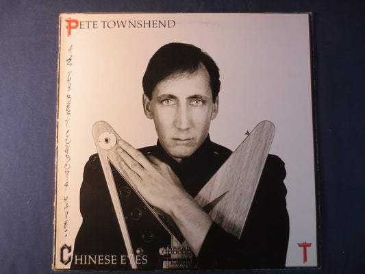 PETE TOWNSHEND, Chinese EYES, Rock Record, Vinyl Rock, Vintage Vinyl, Records, Vinyl Record, Vinyl Lp, Vinyl, 1982 Records