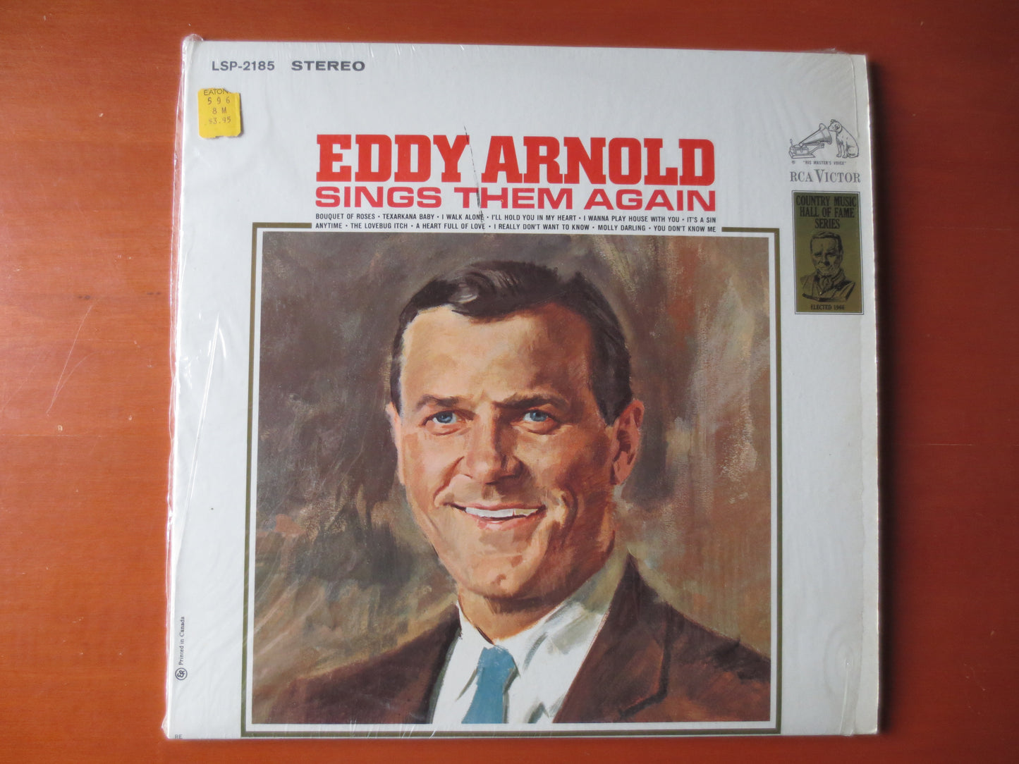 EDDY ARNOLD, SINGS Them Again, Eddy Arnold Album, Eddy Arnold Vinyl, Eddy Arnold Lp, Vintage Vinyl, Lps, 1960 Albums