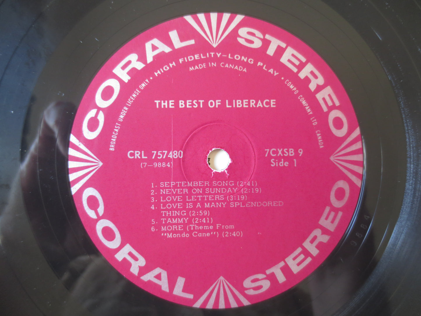 LIBERACE, BEST of LIBERACE, 2 Records, Liberace Albums, Liberace Vinyl, Liberace Lp, Classical Albums, Vinyl, 1965 Records