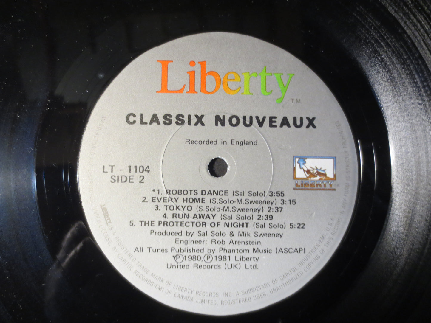 CLASSIX NOUVEAUX, Rock Record, Pop Record, Vinyl Record, Record Vinyl, Vinyl Album, 1981 Records, Records, Vinyl Records