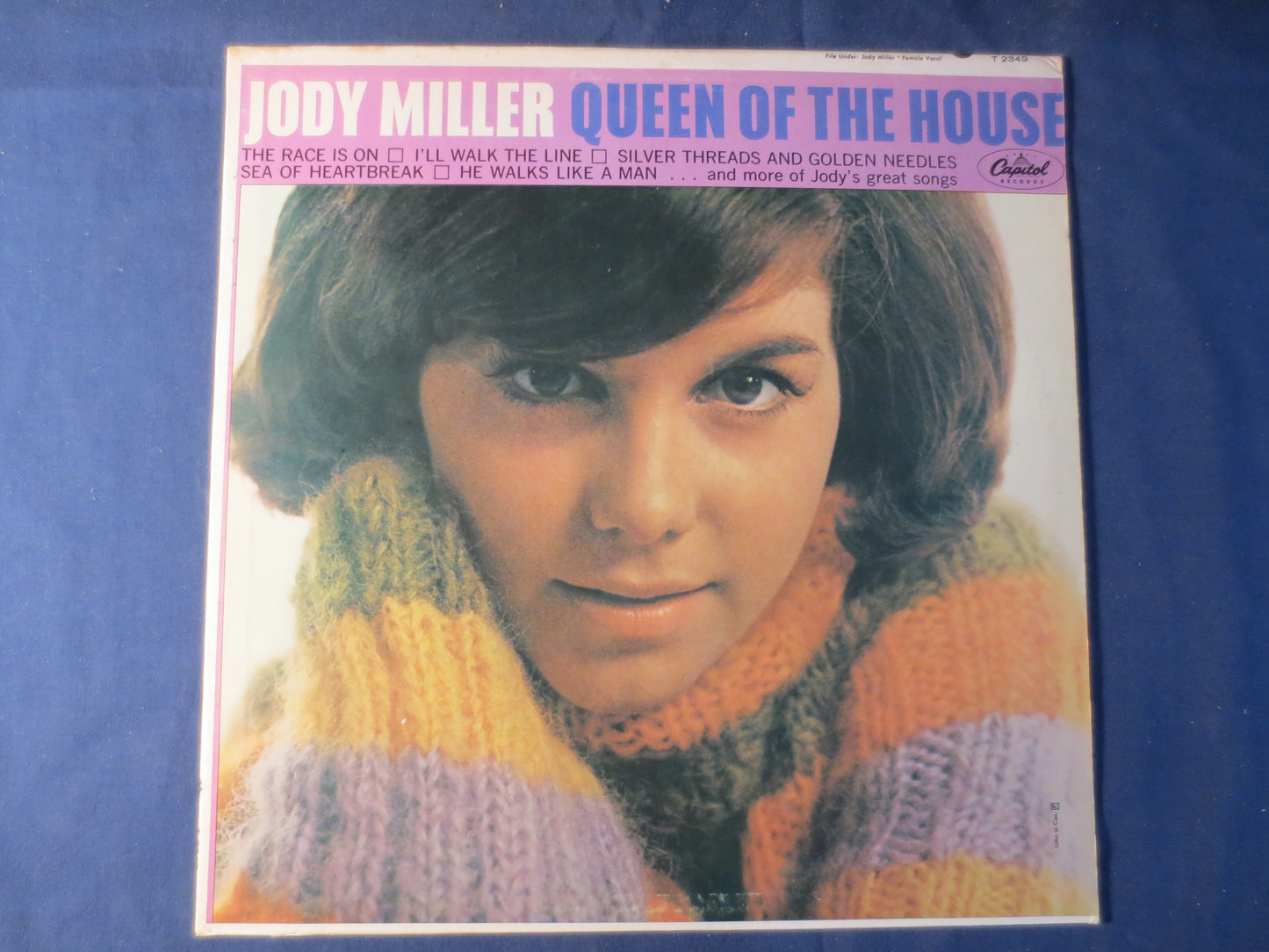 JODY MILLER, QUEEN of the House, Country Records, Jody Miller Record, Jody Miller Album, Jody Miller Lp, Lp, 1965 Records