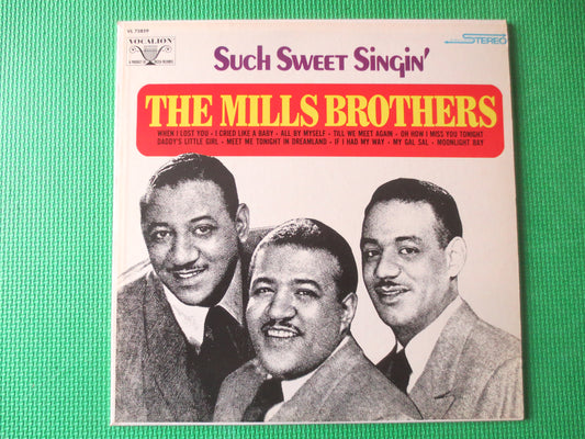 The MILLS BROTHERS, Such SWEET Singin', Mills Brothers Lp, Mills Brothers Album, Jazz Records, Swing Records, 1969 Records