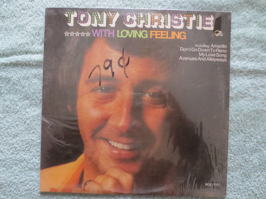 TONY CHRISTIE Album, Still SEALED Album, With Loving Feeling, Tony Christie Record, Tony Christie Vinyl, Vinyl, 1972 Records