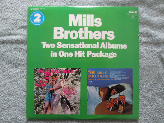 The MILLS BROTHERS, 2 SENSATIONAL Albums, Jazz Records, Vintage Vinyl, Record Vinyl, Records, Vinyl Records, 1973 Records