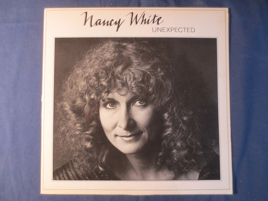 NANCY WHITE, UNEXPECTED, Nancy White Album, Nancy White Vinyl, Nancy White Lp, Vintage Vinyl, Vinyl Lp, 1983 Records