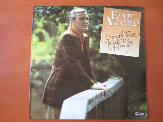 EDDY ARNOLD, SONGS That Touch, Eddy Arnold Album, Eddy Arnold Record, Eddy Arnold Lp, Lps, Vintage Vinyl, Lps, 1985 Albums