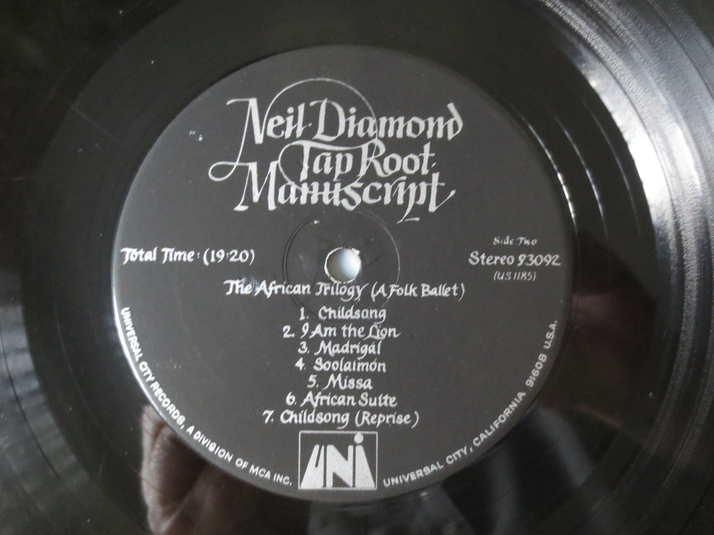 NEIL DIAMOND, Tap Root MANUSCRIPT, Record Vinyl, Records, Vinyl Records, Vinyl Albums, Neil Diamond Vinyl, lp, 1970 Records