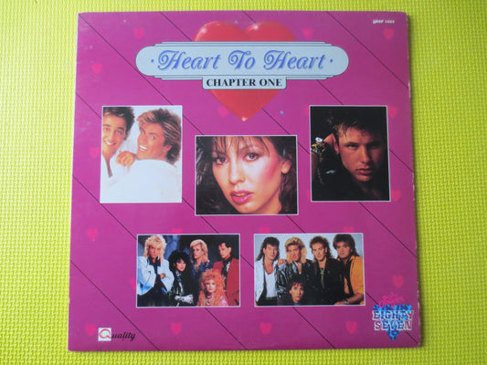 HEART to HEART, HIT Songs, Heart Records, Foreigner Lps, Corey Hart Lp, The Outfield Lp, Jennifer Rush Lps, 1987 Records