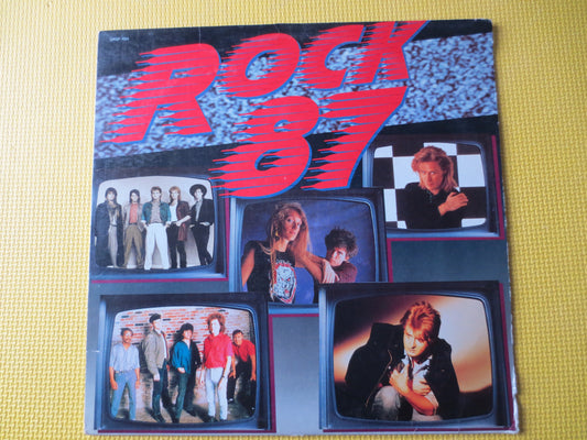 ROCK '87, SLY FOX Lp, The Jets Lp, Heart Lp, Pet Shop Boys Lp, Vintage Vinyl, Glass Tiger Lp, Rock Vinyl, Lps, 1987 Records