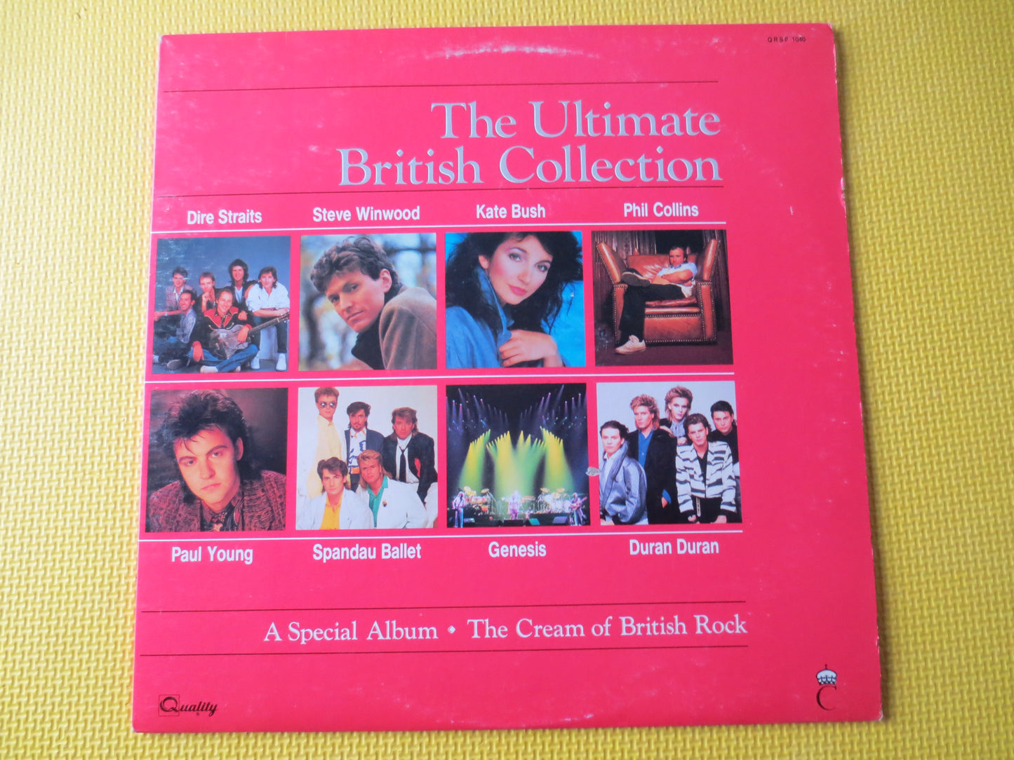 ULTIMATE BRITISH COLLECTION, Dire Straits Album, Genesis Album, Paul Young Lp, Kate Bush Lp, Rock Record, Lps, 1985 Records