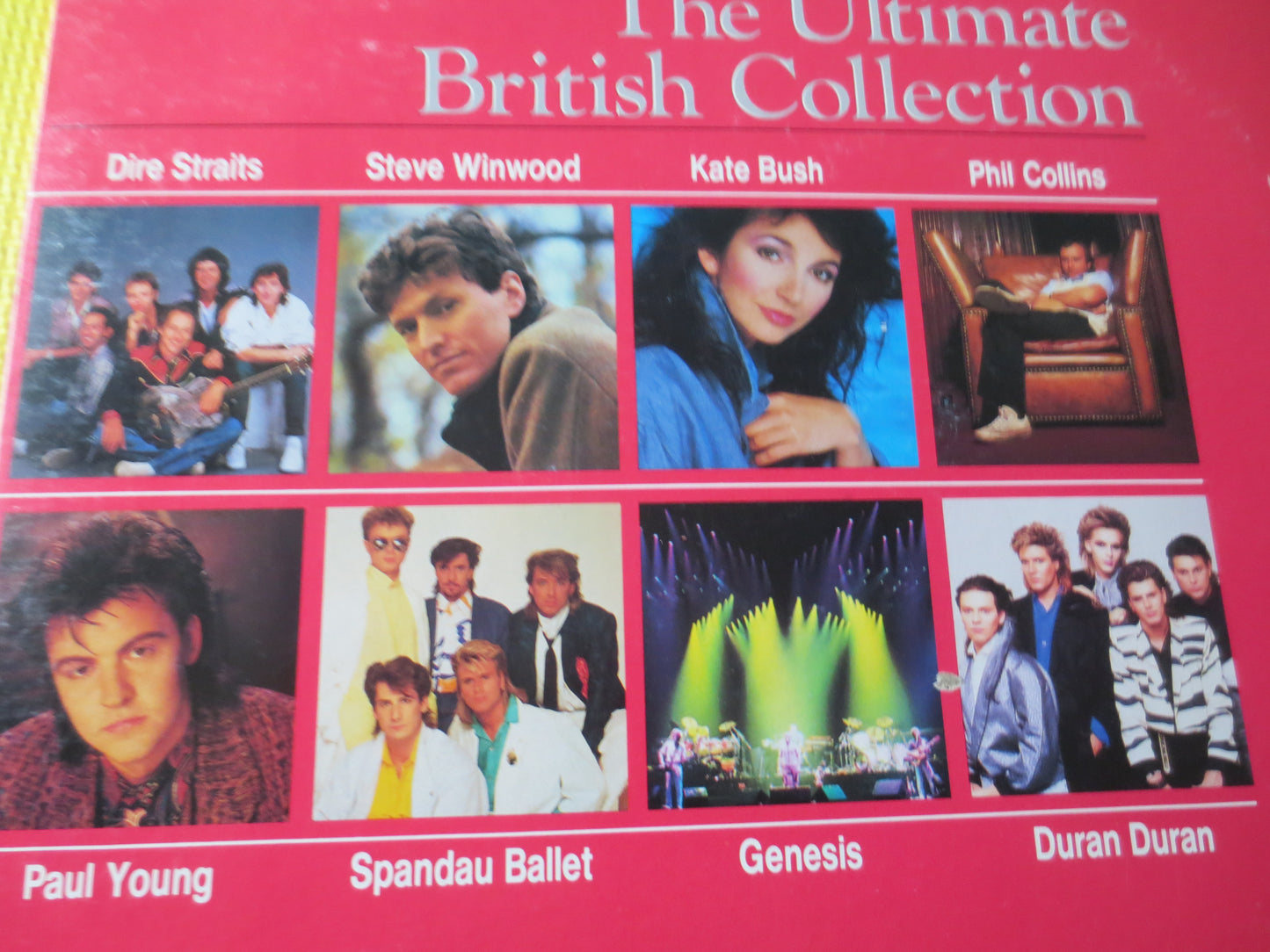 ULTIMATE BRITISH COLLECTION, Dire Straits Album, Genesis Album, Paul Young Lp, Kate Bush Lp, Rock Record, Lps, 1985 Records