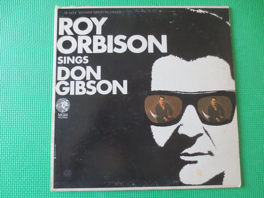 ROY ORBISON, SINGS, Don Gibson, Vintage Vinyl, Roy Orbison Records, Roy Orbison Albums, lps, Vinyl Pop, Vinyl, 1966 Records