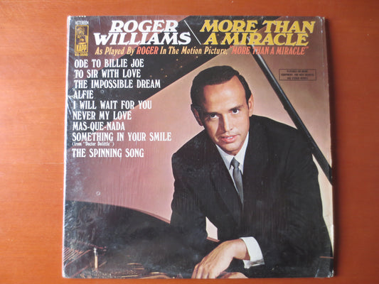 ROGER WILLIAMS, More Than a MIRACLE, Roger Williams Album, Roger Williams Music, Vintage Vinyl, Records, Lps, 1968 Records