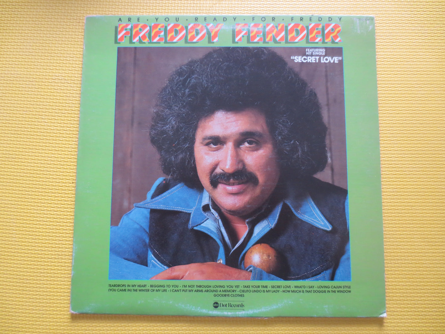 FREDDY FENDER, Are YOU Ready For, Freddy Fender lps, Record Vinyl, Freddy Fender Album, Country Albums, Vinyl, 1975 Records