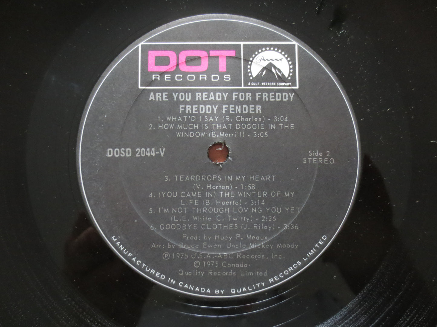 FREDDY FENDER, Are YOU Ready For, Freddy Fender lps, Record Vinyl, Freddy Fender Album, Country Albums, Vinyl, 1975 Records