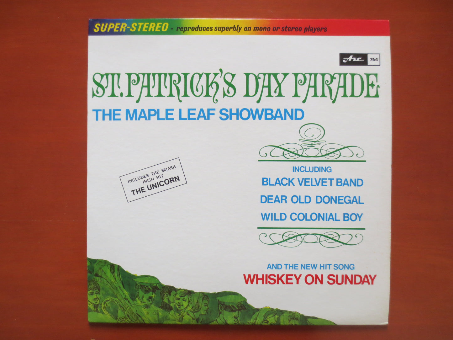 ST PATRICK'S DAY Lp, Maple Leaf Showband, Vintage Vinyl, Record Vinyl, Records, Vinyl Record, Vinyl Album, Lp, 1967 Records