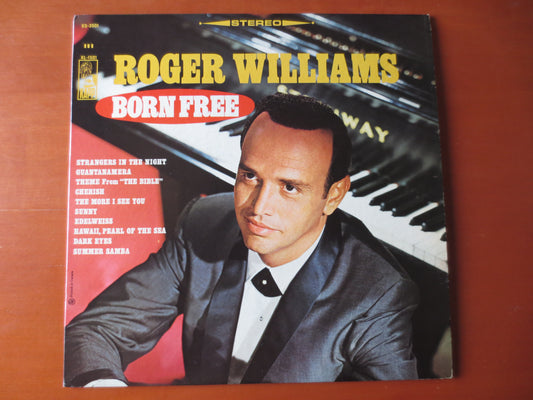 ROGER WILLIAMS, BORN Free, Roger Williams Album, Roger Williams Music, Vintage Vinyl, Country Records, Lps, 1966 Records