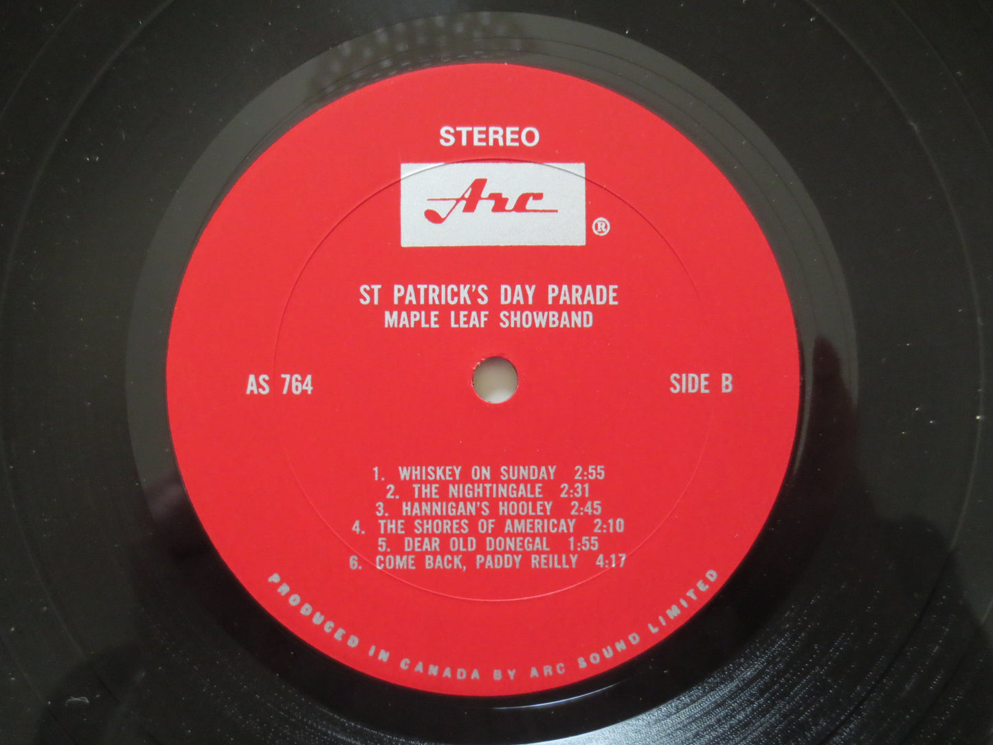 ST PATRICK'S DAY Lp, Maple Leaf Showband, Vintage Vinyl, Record Vinyl, Records, Vinyl Record, Vinyl Album, Lp, 1967 Records