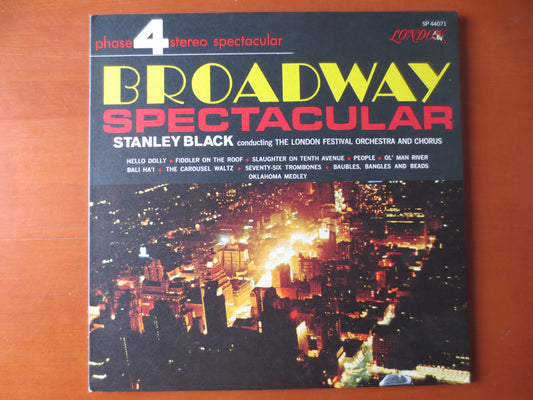 BROADWAY SPECTACULAR, Phase 4 Records, STANLEY Black, Orchestra Records, Stanley Black Albums, Vinyl Album, Lp, 1966 Record