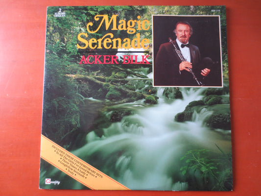 ACKER BILK, MAGIC Serenade, Acker Bilk Records, Jazz Record, Vintage Vinyl, Acker Bilk Albums, Vinyl Records, 1986 Records