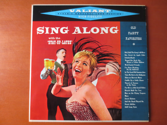 The STAY-UP-LATES, Sing Along Records, Party Records, Vintage Vinyl, Record Vinyl, Records, Party Albums, Lps, 1960 Records