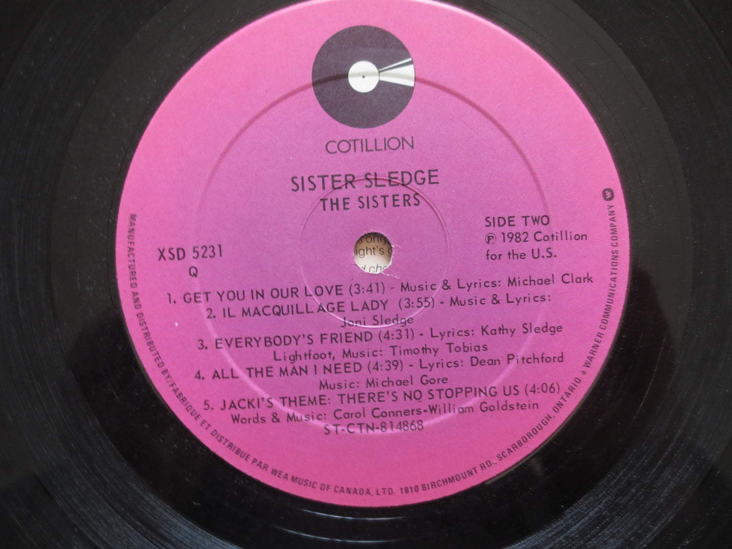 SISTER SLEDGE, The SISTERS, Sister Sledge Album, Sister Sledge Vinyl, Sister Sledge Lp, Disco Album, Disco, 1982 Records