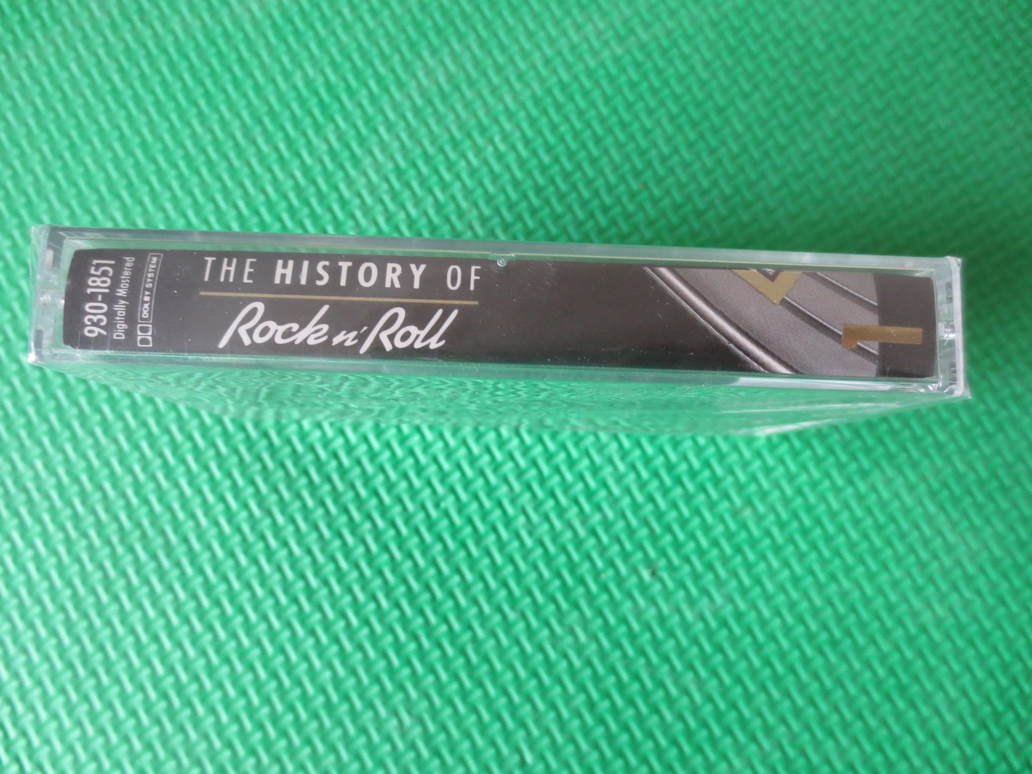 History of ROCK and ROLL, Volume 1, Factory SEALED,  Rock and Roll Tapes, Cassettes, Tape Cassette, Tapes, Cassette Music