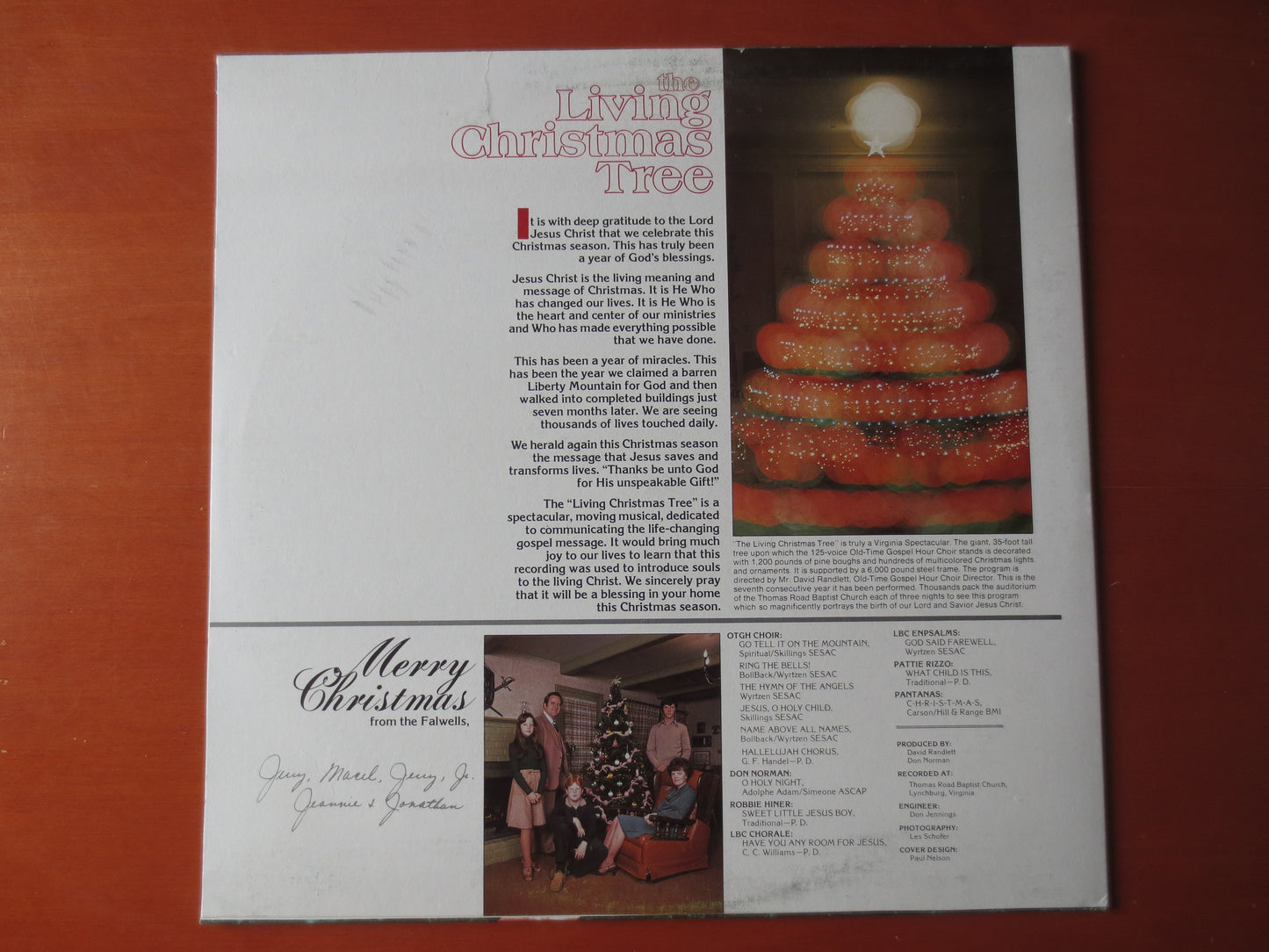 The LIVING CHRISTMAS Tree, CHRISTMAS Songs, Christmas Record, Christmas Vinyl, Christmas Lp, Vinyl Records, 1973 Records