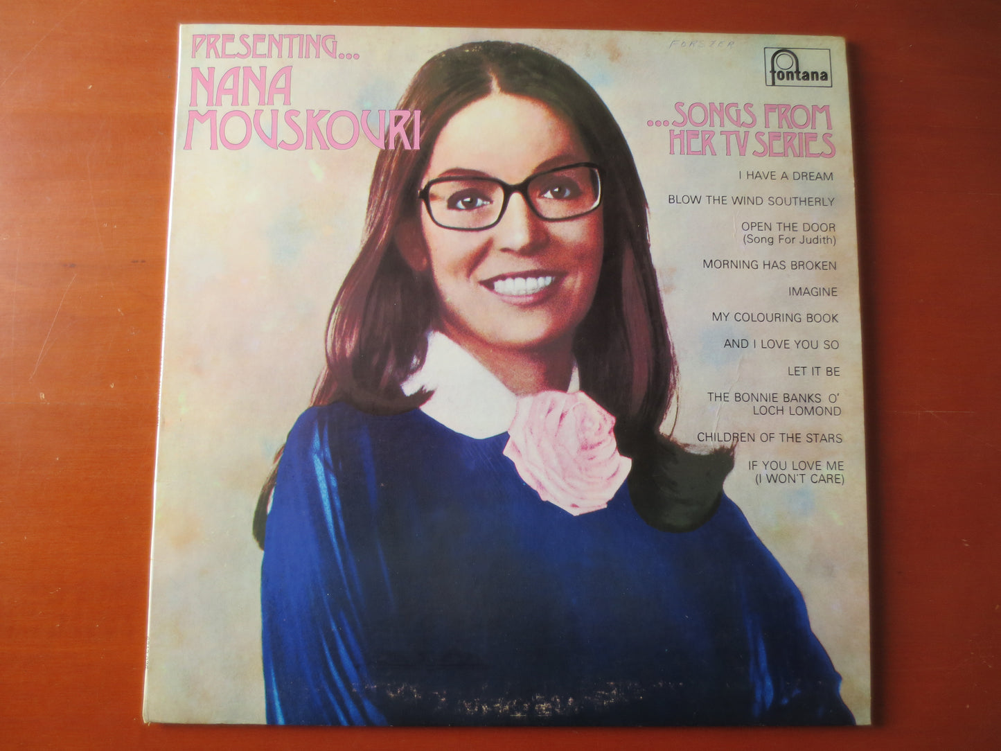 NANA MOUSKOURI, SONGS From Tv, Nana Mouskouri Album, Nana Mouskouri Lp, Classical Records, Classical  Albums, 1973 Records