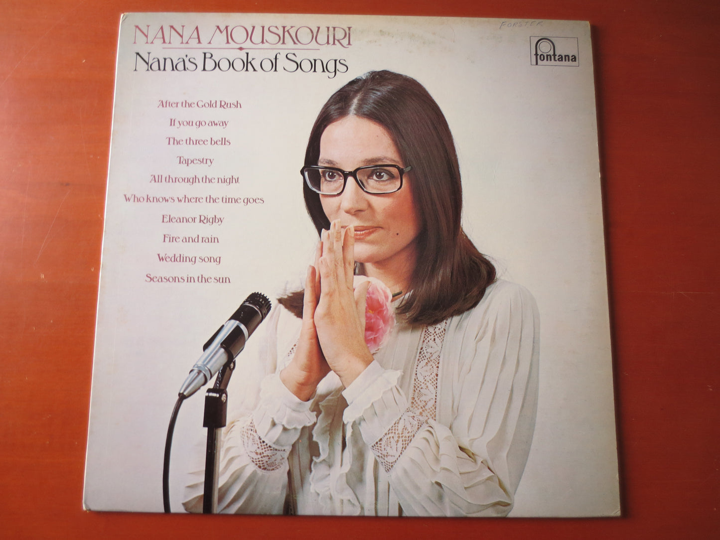 NANA MOUSKOURI, Book of SONGS, Nana Mouskouri Album, Nana Mouskouri Lp, Classical Records, Classical  Albums, 1974 Records