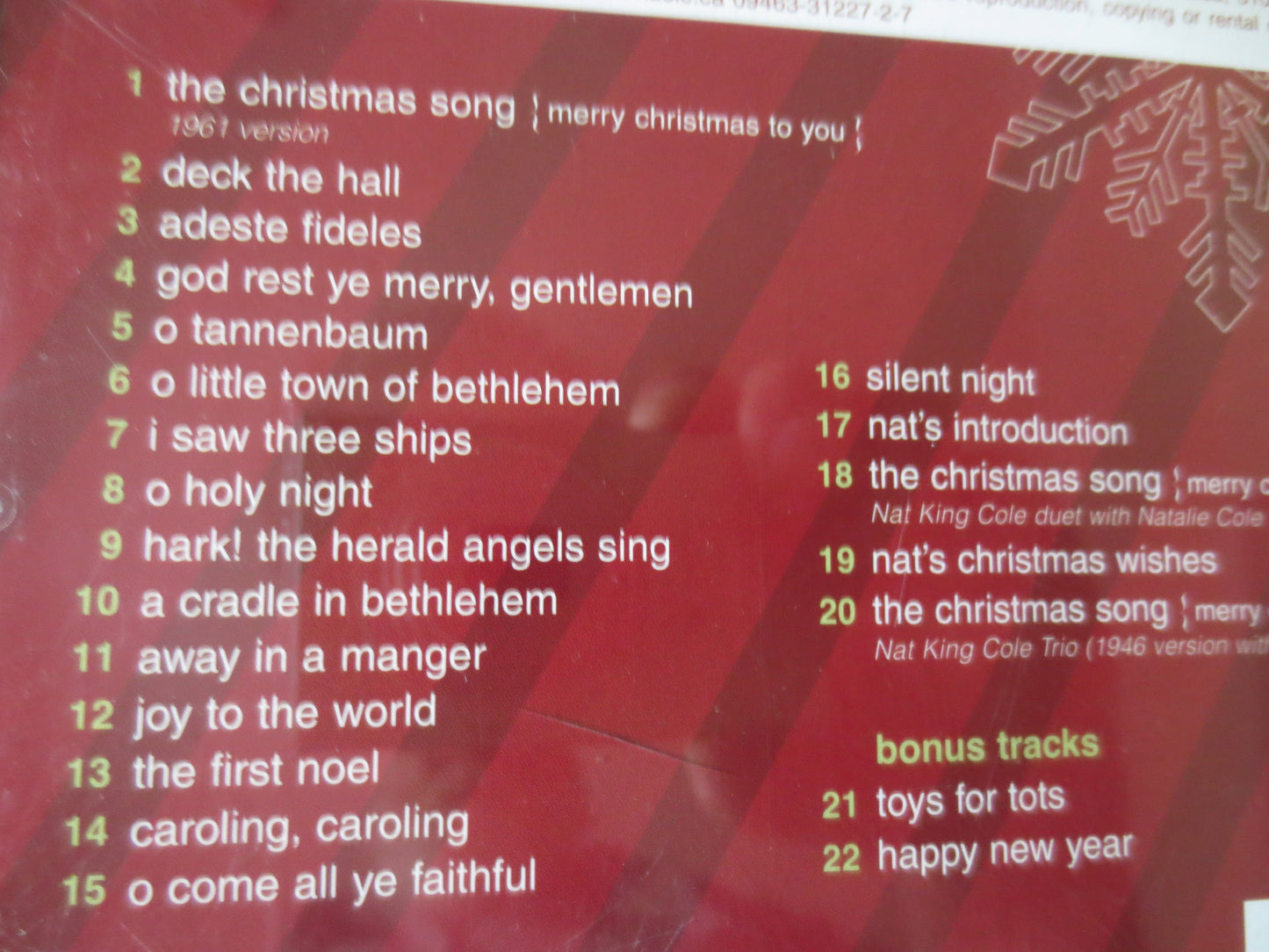 NAT KING COLE, The Christmas Song, Christmas Tunes, Christmas Songs, Christmas Hymns, Cd Music, Music Cds, cds, Compact Discs