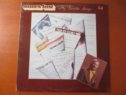 JAMES LAST, My FAVORITE Songs, James Last Records, James Last Albums, Vintage Vinyl, James Last Vinyl, Vinyl, 1978 Records