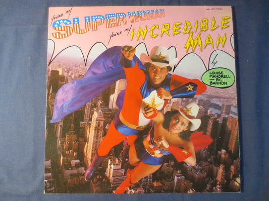 LOUISE MANDRELL, SUPERWOMAN, Country Records, Vintage Vinyl, Record Vinyl, Record, Vinyl Record, Vinyl Album, 1982 Records