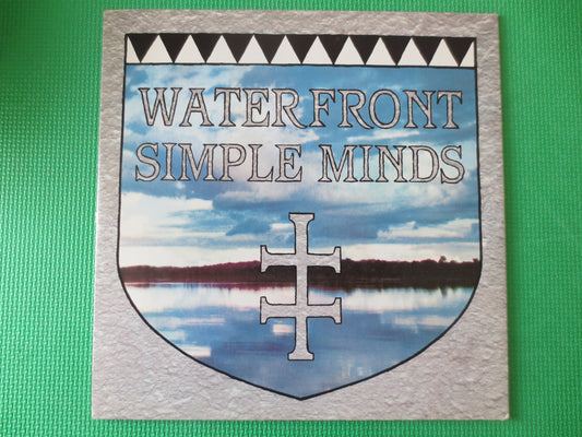 SIMPLE MINDS, WATERFRONT, Rock Record, Simple Minds Record, Simple Minds Ep, Vinyl Record, Simple Minds Album, 1983 Records