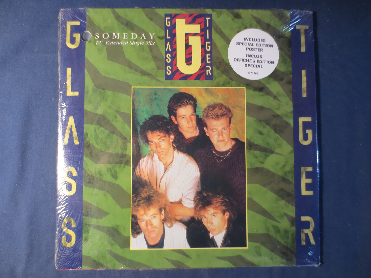 GLASS TIGER, SOMEDAY, Rock Records, Glass Tiger Record, Glass Tiger Album, Glass Tiger Lp, Vinyl Record, Lps, 1986 Records