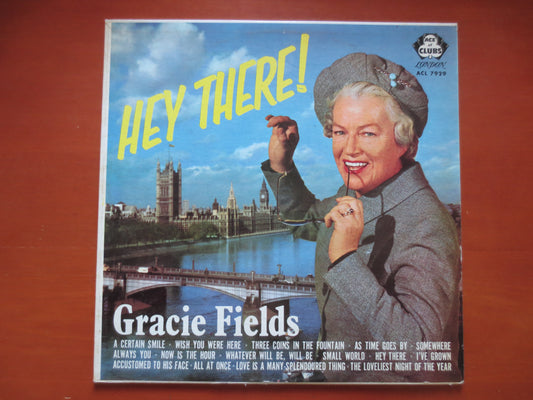 GRACIE FIELDS, HEY There, Gracie Fields Album, Gracie Fields Vinyl, Vinyl Records, Vinyl, Vintage Jazz, 1963 Records