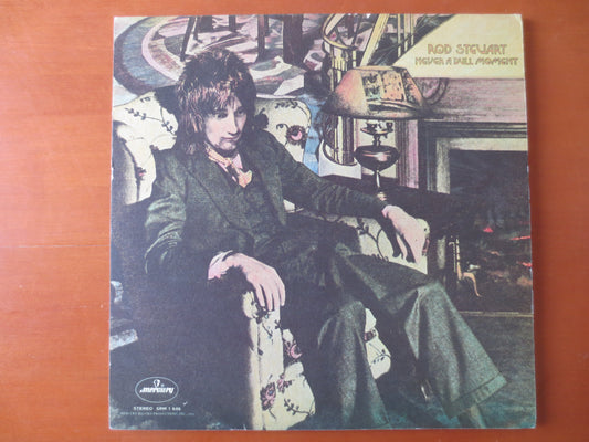 ROD STEWART, Never A Dull Moment, Rod Stewart Albums, Rod Stewart Vinyl, Rod Stewart Records, Lps, Records, 1972 Records