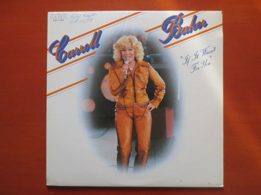 CARROLL BAKER, CARROLL Baker Album, Carroll Baker Vinyl, Carroll Baker Lp, Vintage Vinyl, Country Album, 1978 Records