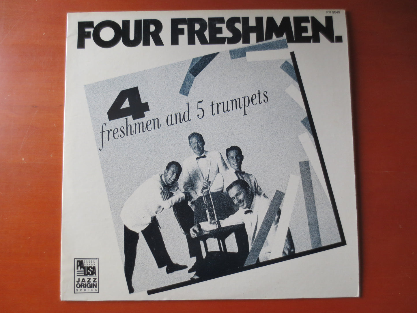 The FOUR FRESHMEN, Five TROMBONES, Freshmen Records, Freshmen Album, Freshmen Lp, Jazz Records, Jazz Albums, 1985 Records