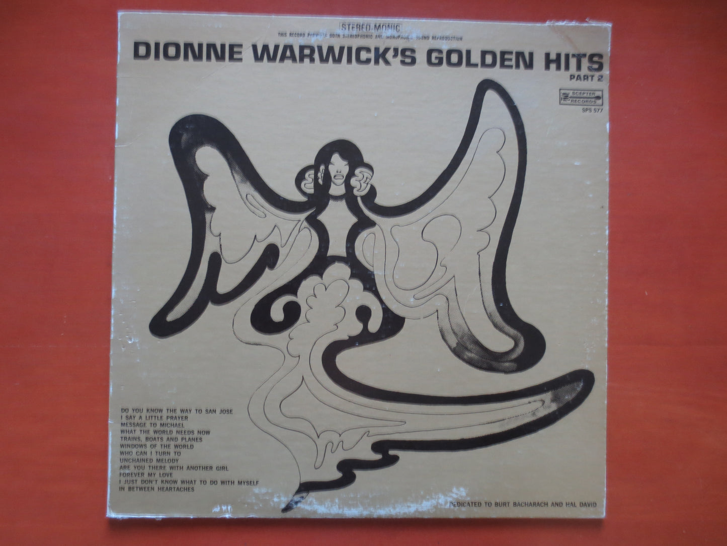 DIONNE WARWICKE, GOLDEN Hits, Pop Record, Dionne Warwicke Lp, Vinyl Record, Pop Music, Vinyl Lp, Pop Records, 1970 Records