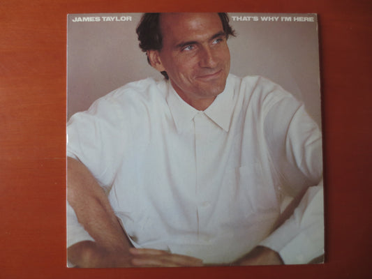 JAMES TAYLOR, That's Why I'm HERE, James Taylor Record, James Taylor Vinyl, Folk Records, Folk Vinyl, lps, 1985 Records