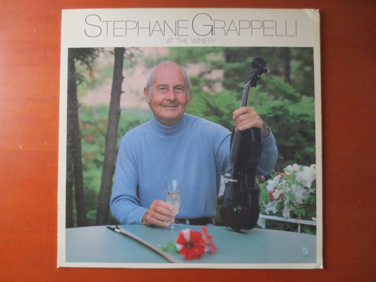 STEPHANE GRAPPELLI, At The WINERY, Classical Records, Classical Album, Vintage Vinyl, Records, Vinyl Record, 1981 Records