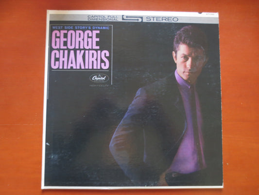 GEORGE CHAKIRIS, West Side STORY, George Chakiris Lp, Records, Vintage Vinyl, Record Vinyl, Vinyl Records, Lp, 1962 Records